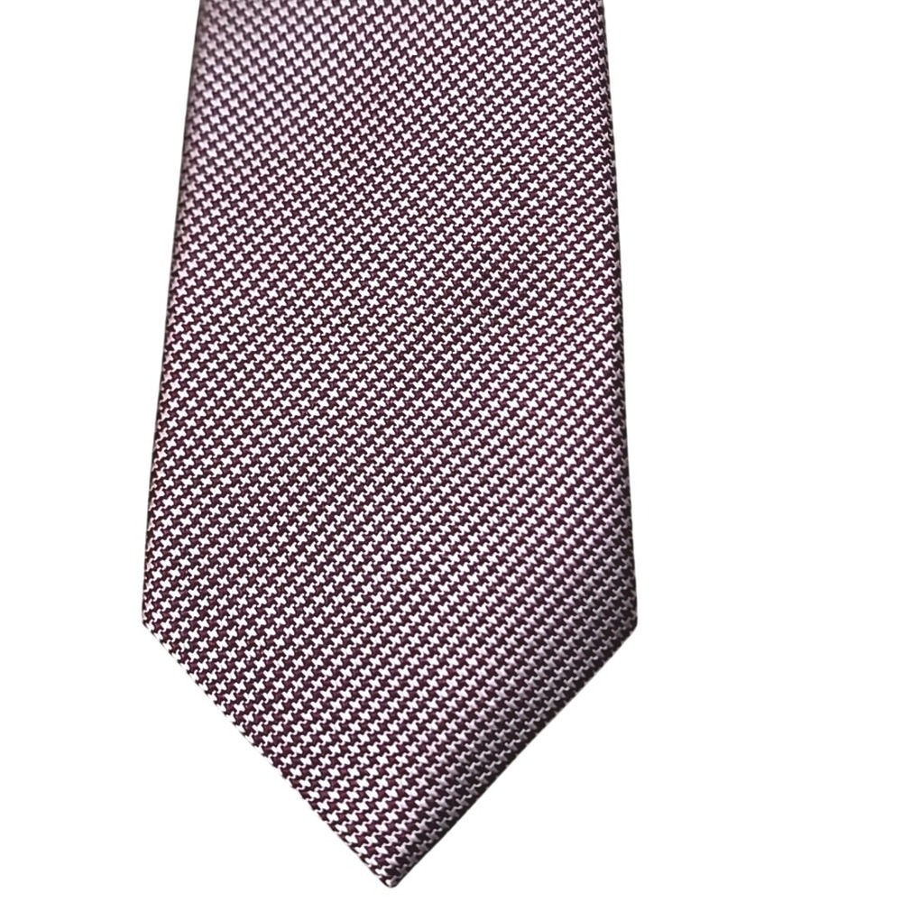 Joseph Abboud Red Silk Necktie Classic Party‎ Burgundy Office Preppy
